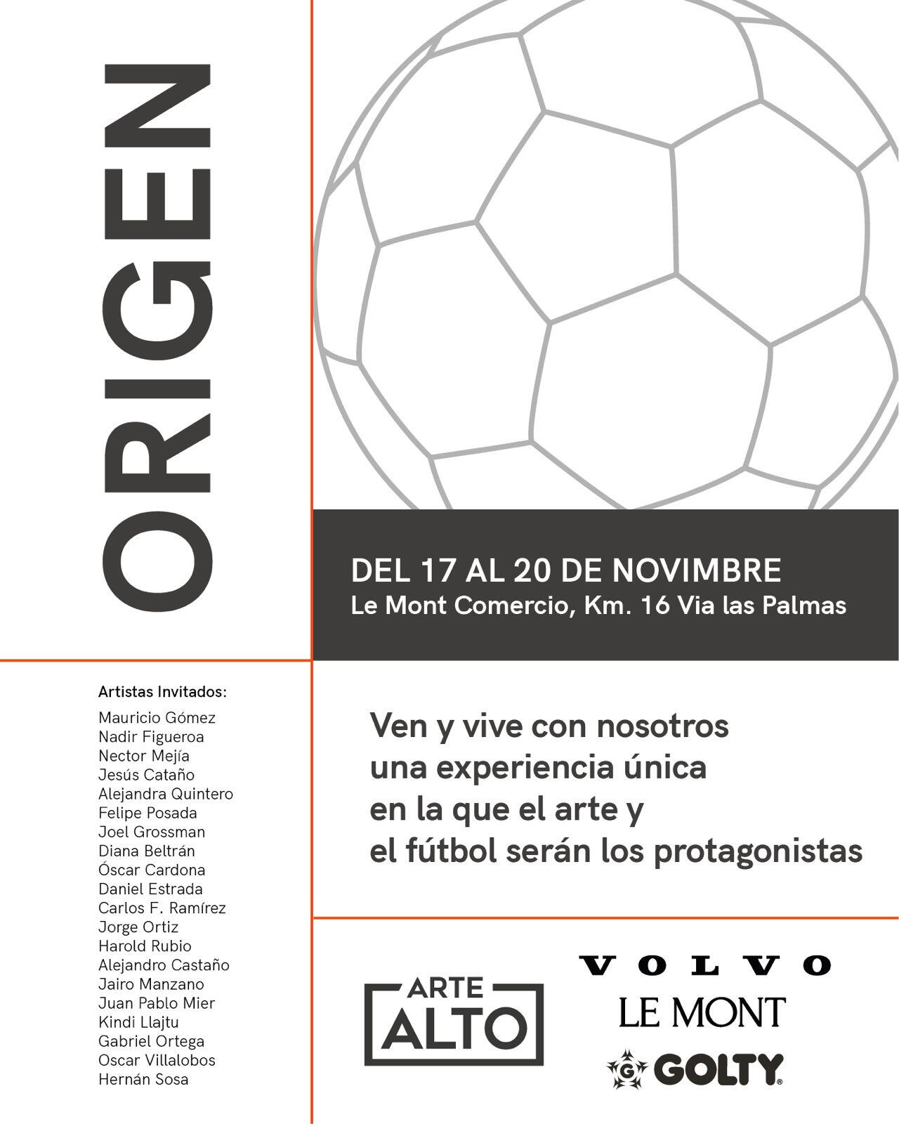 Exposición de arte Origen